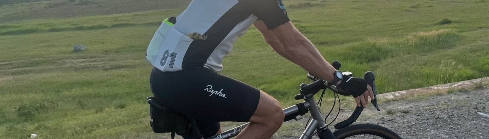 Joe bike riding through Africa to raise funds for CAPS